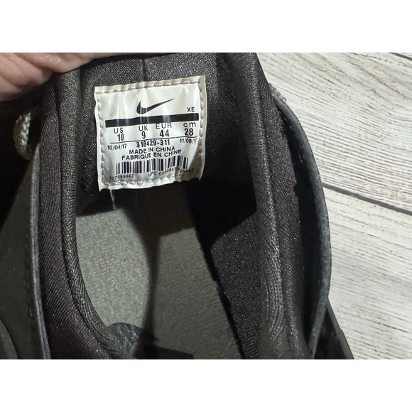 Mens Nike 2017 Air Huarache Premium Dark Green/Black 318429-311 Sz 10 EXCELLENT - Picture 5 of 6